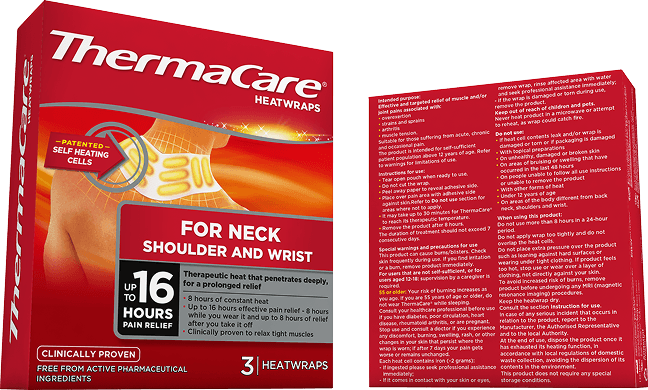 ThermaCare® Neck, shoulder and wrist